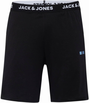 JACK & JONES Pyžamové nohavice 'FRED'  námornícka modrá / svetlomodrá / čierna / biela