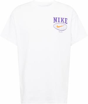 Nike Sportswear Tričko  fialová / oranžová / biela