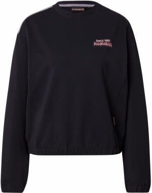 NAPAPIJRI Mikina 'KEITH'  sivá / rosé / staroružová / čierna