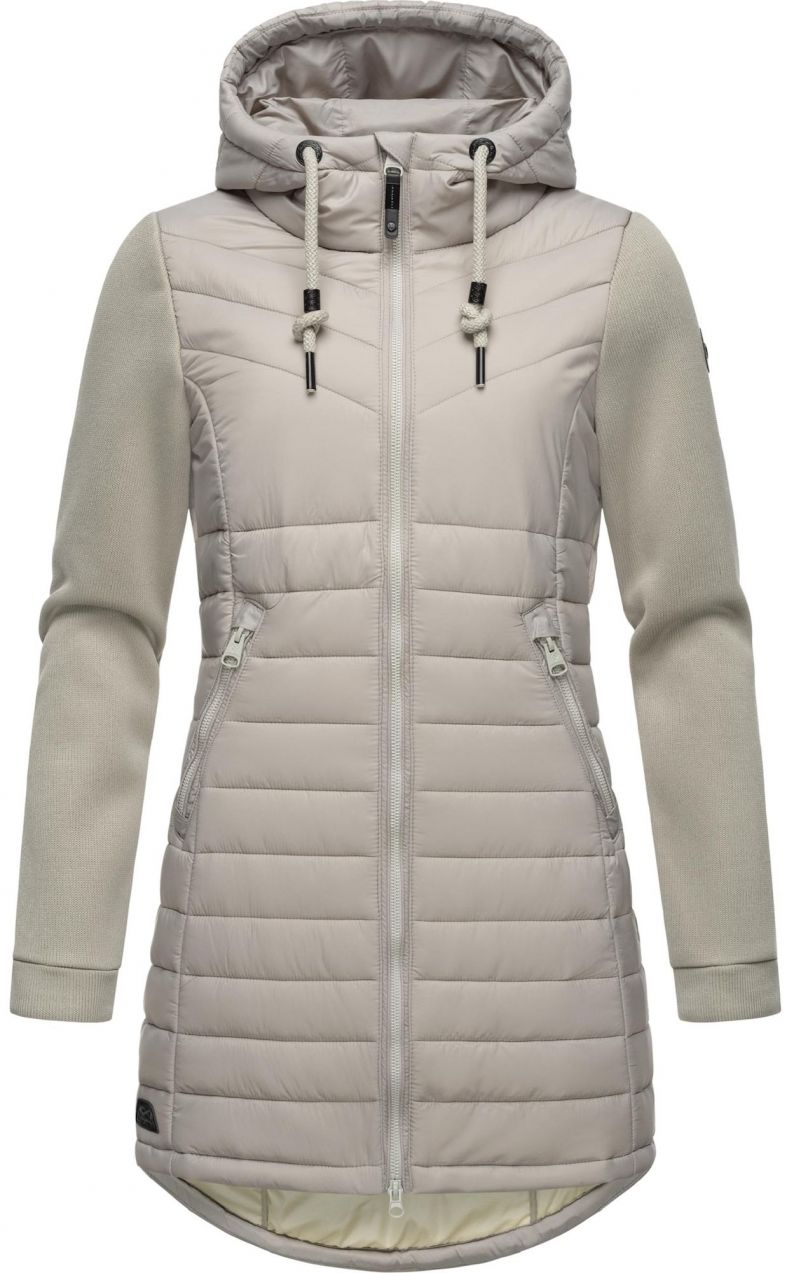 Ragwear Prechodný kabát 'Sandrra'  tmelová / čierna