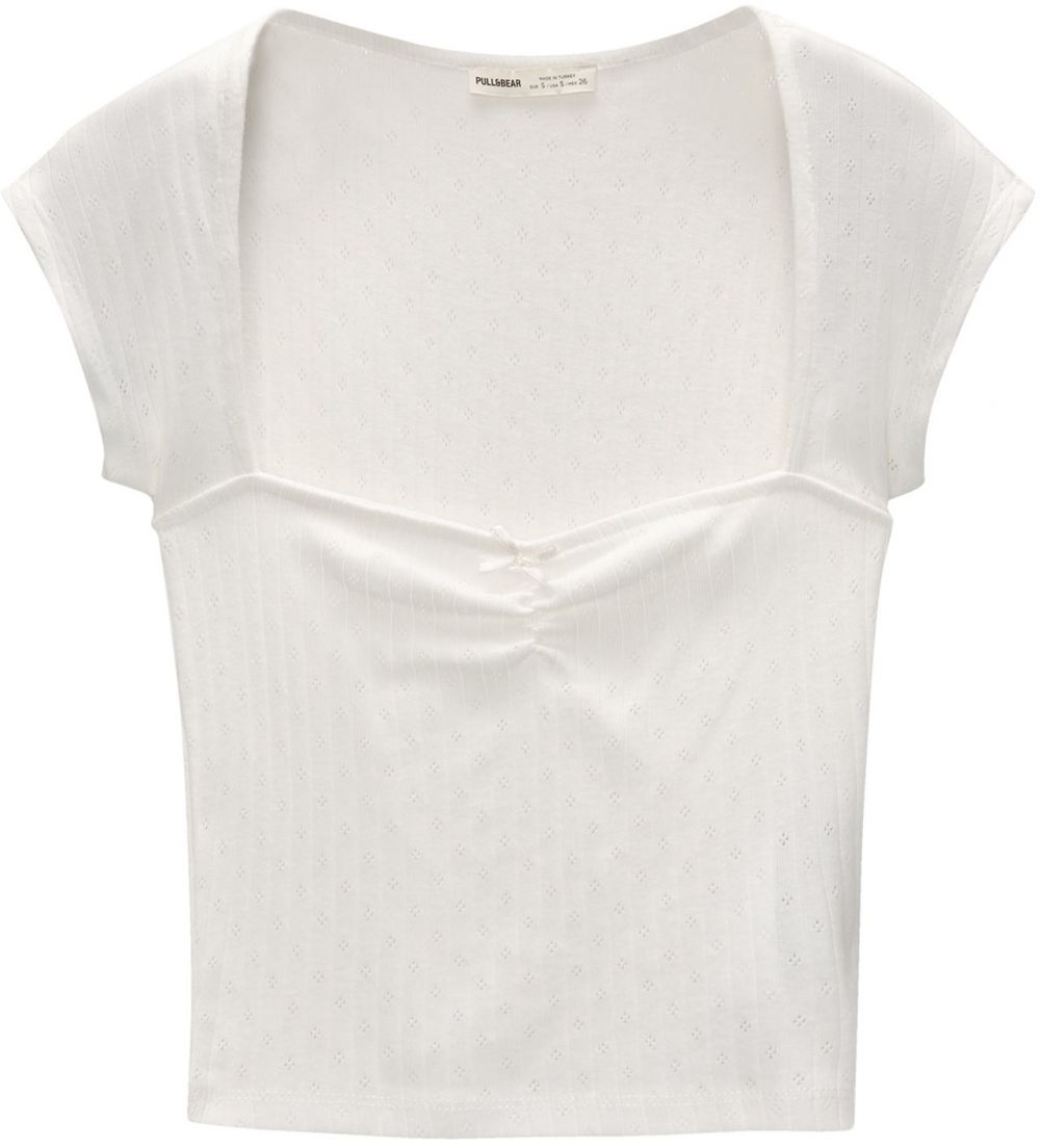 Pull&Bear Tričko  nebielená