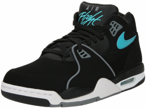 Nike Sportswear Nízke tenisky 'AIR FLIGHT 89'  modrá / sivá / čierna