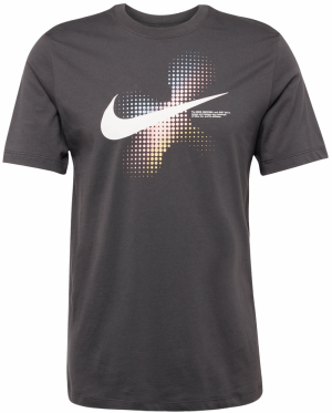 Nike Sportswear Tričko 'SWOOSH'  žltá / antracitová / ružová / biela