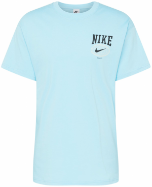 Nike Sportswear Tričko  svetlomodrá / čierna
