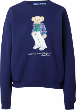 Polo Ralph Lauren Mikina  béžová / námornícka modrá / zelená / biela