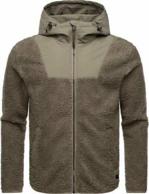 Ragwear Funkčná flisová bunda 'Adar'  kaki / olivová