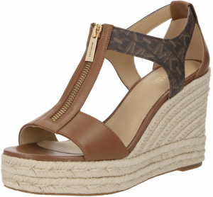 MICHAEL Michael Kors Sandále 'BERKLEY WEDGE'  hnedá