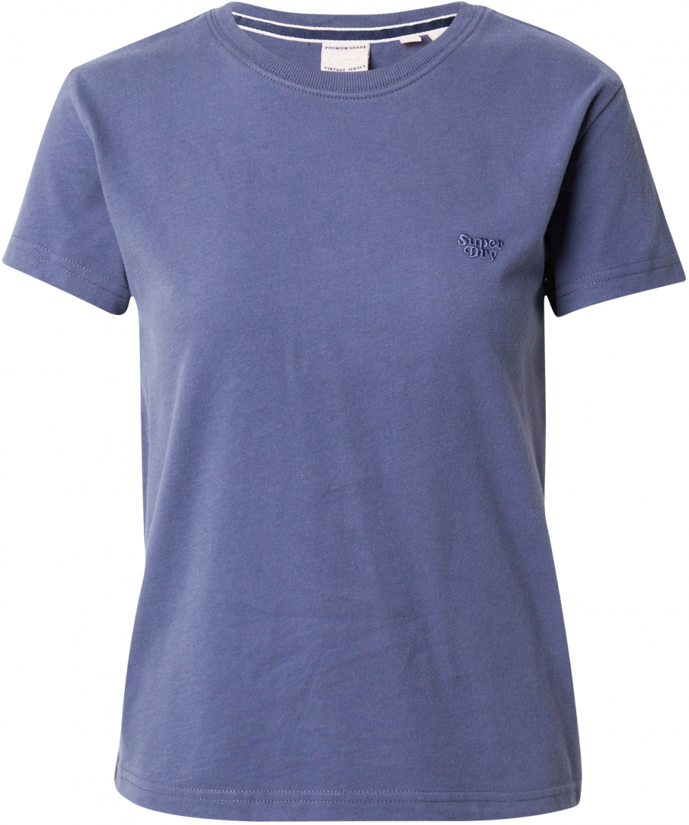 Superdry Tričko 'Essential'  zafírová
