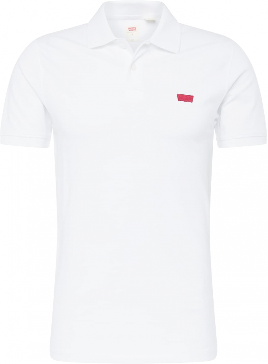 LEVI'S ® Tričko 'Housemark'  brusnicová / biela