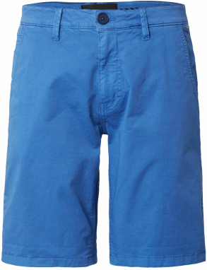 BLEND Chino nohavice  modrá