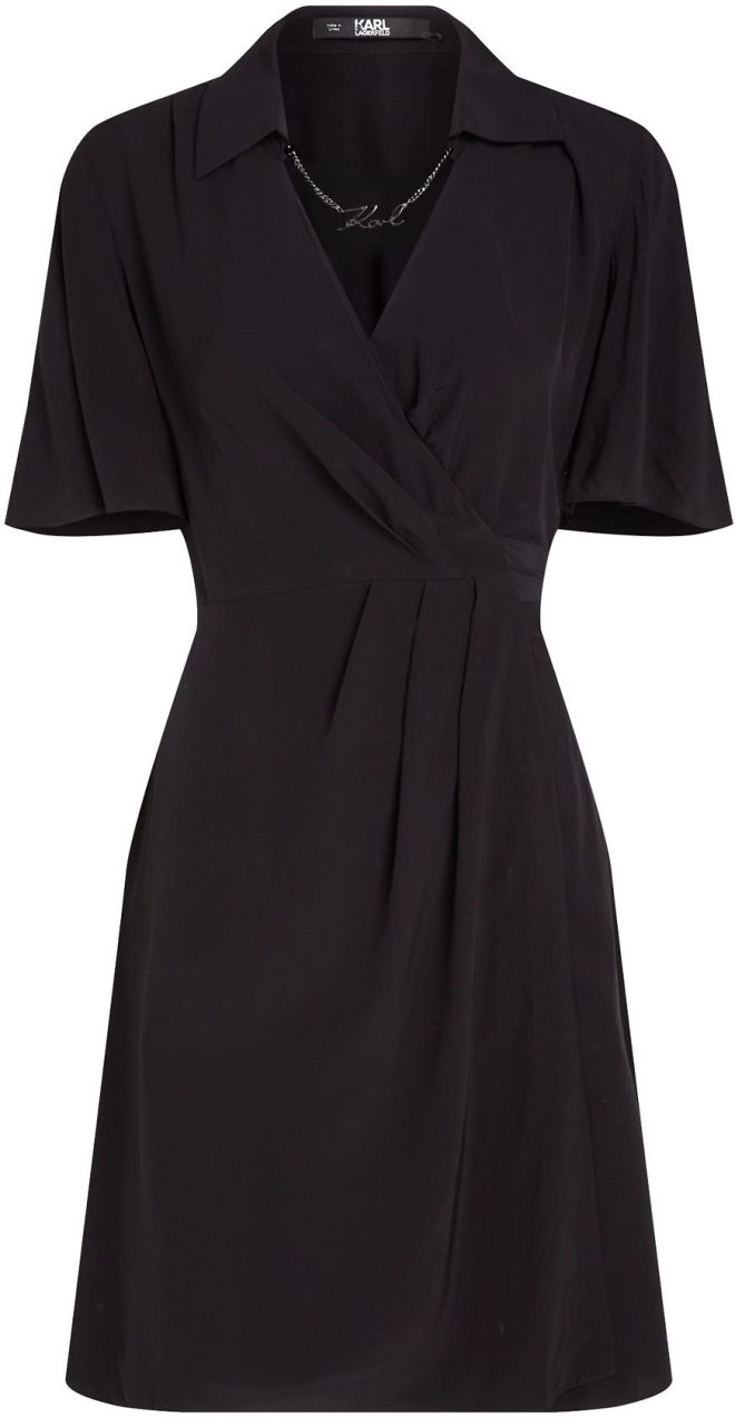 Karl Lagerfeld Šaty  čierna