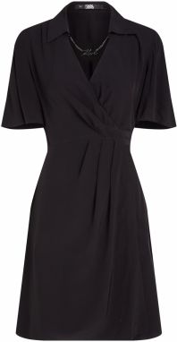 Karl Lagerfeld Šaty  čierna