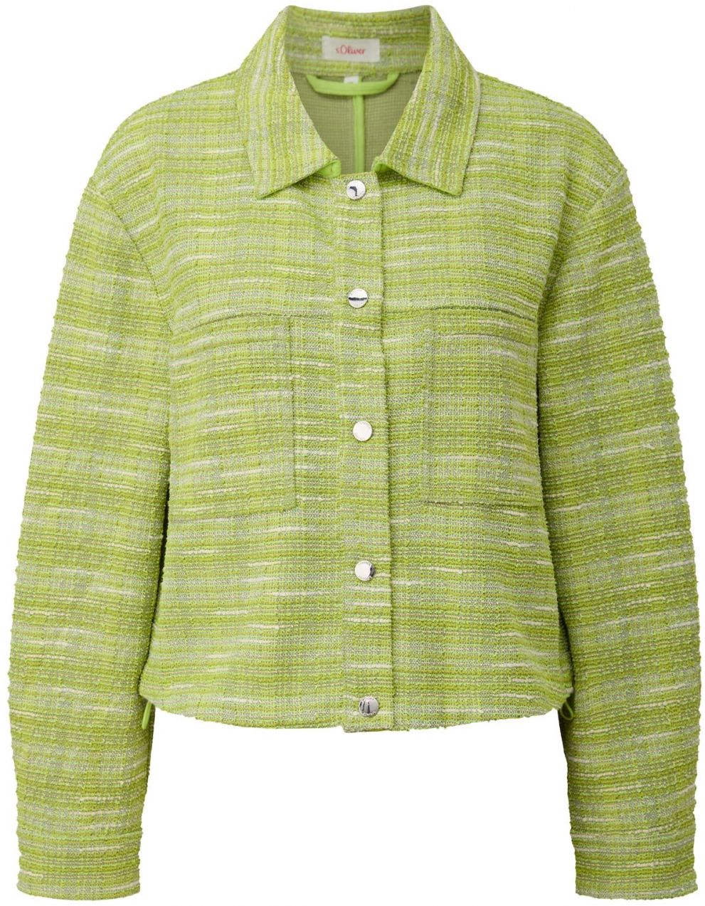 s.Oliver Prechodná bunda  kiwi / jablková / biela