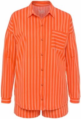 VIVANCE Pyžamo  oranžová / biela