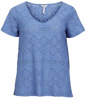 OBJECT Tričko 'FEODORA'  nebesky modrá