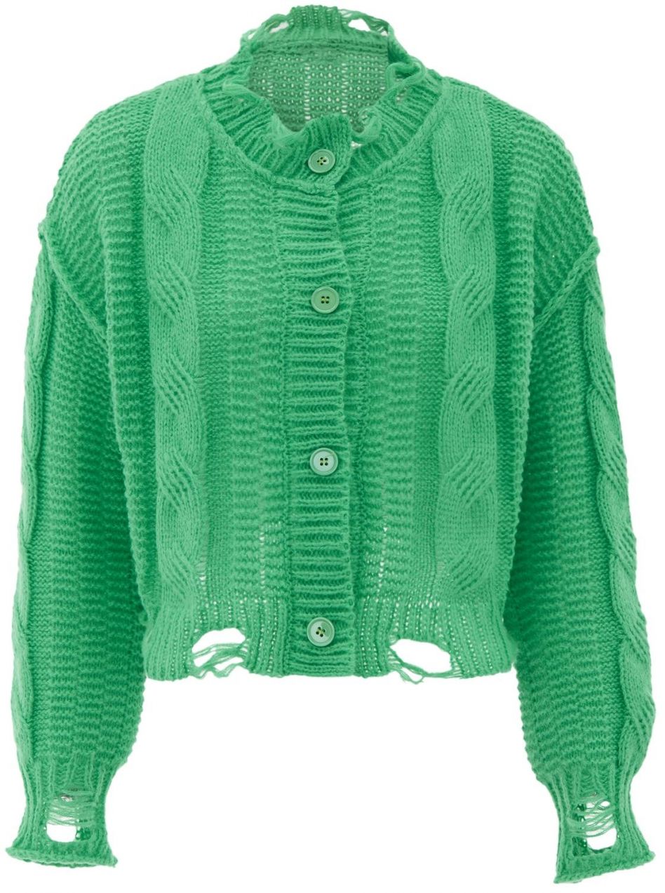 MYMO Kardigán  trávovo zelená