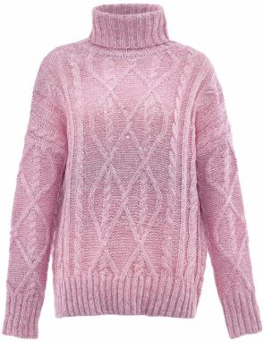 MYMO Sveter  s ružovými fľakmi