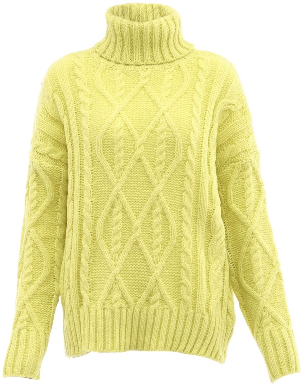 MYMO Sveter  limetová