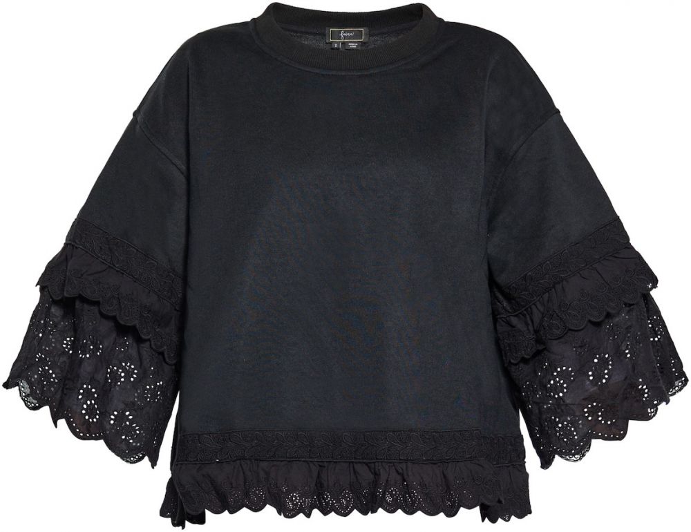 faina Mikina  čierna