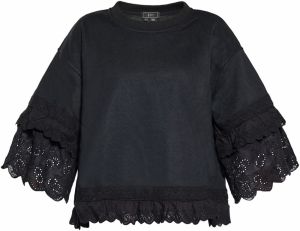 faina Mikina  čierna