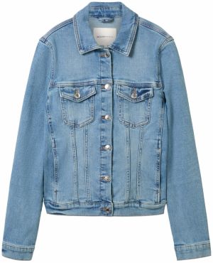TOM TAILOR DENIM Prechodná bunda  modrá denim