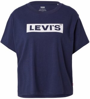 LEVI'S ® Tričko 'Graphic Varsity Tee'  tmavomodrá / biela