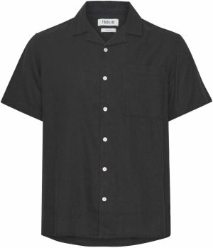 !Solid Košeľa 'Allan'  čierna