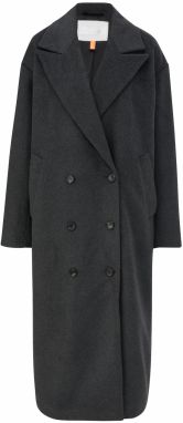 QS Prechodný kabát  čierna