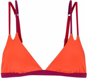 s.Oliver Bikinový top 'Yella'  farba lesného ovocia / neónovo oranžová