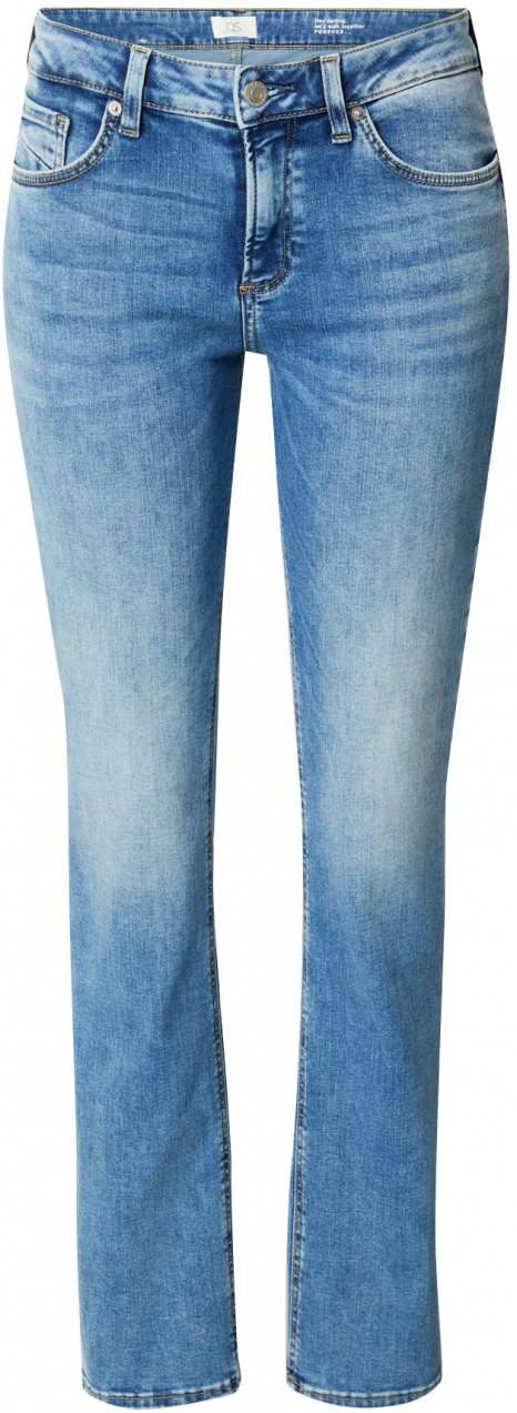 QS Džínsy 'Catie'  modrá / modrá denim