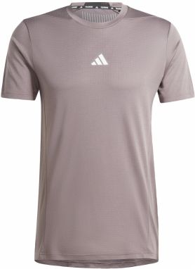 ADIDAS PERFORMANCE Funkčné tričko 'Designed for Training'  čierna / strieborná / biela