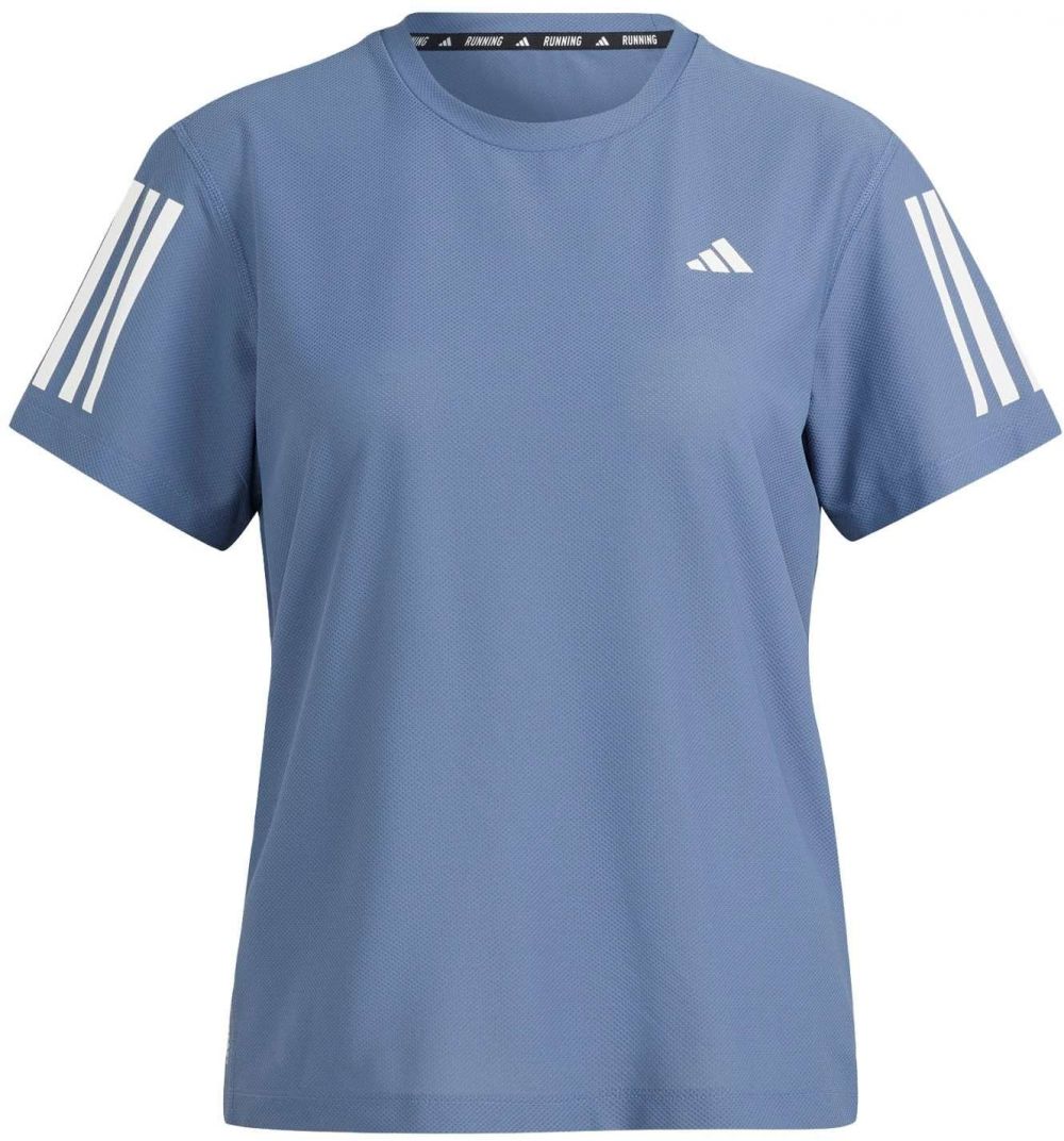 ADIDAS PERFORMANCE Funkčné tričko 'Own The Run'  modrá / biela
