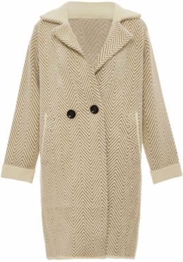 RISA Kardigán  béžová / hnedá