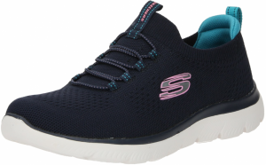 SKECHERS Slip-on obuv 'SUMMITS'  námornícka modrá / fialová