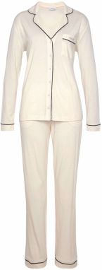 LASCANA Pyžamo  nebielená / čierna