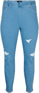 Zizzi Jeggings 'Jtalia'  svetlomodrá