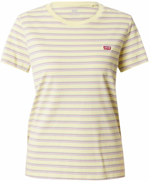 LEVI'S ® Tričko 'Perfect Tee'  pastelovo žltá / červená / červeno-fialová / biela