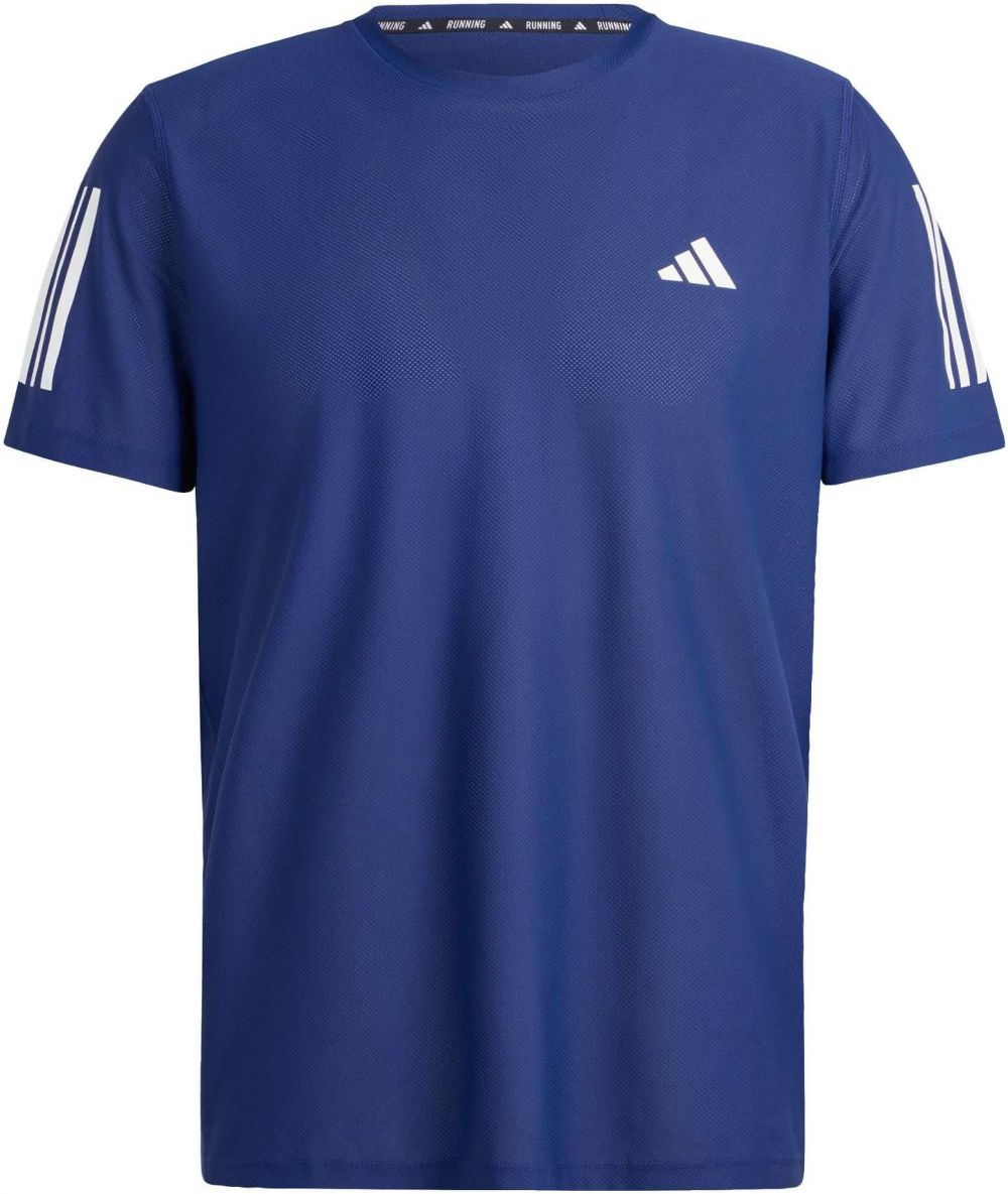 ADIDAS PERFORMANCE Funkčné tričko 'Own the Run'  tmavomodrá / biela