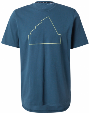 ADIDAS SPORTSWEAR Funkčné tričko 'Future Icons'  námornícka modrá / pastelovo žltá