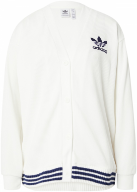 ADIDAS ORIGINALS Kardigán  námornícka modrá / biela