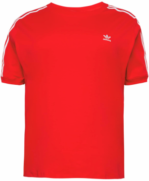 ADIDAS ORIGINALS Tričko  červená / šedobiela