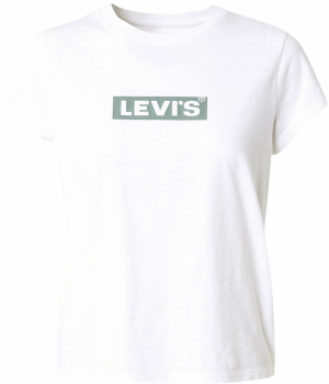 LEVI'S ® Tričko 'Graphic Authentic Tshirt'  dymovo šedá / biela