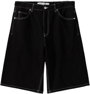 Bershka Džínsy  čierny denim