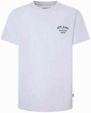 Pepe Jeans Tričko 'Cave'  čierna / biela