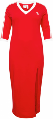ADIDAS ORIGINALS Šaty  červená / biela