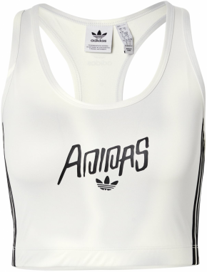 ADIDAS ORIGINALS Top  svetlosivá / čierna