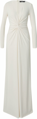 Lauren Ralph Lauren Večerné šaty 'NADIRA'  krémová
