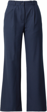 Trendyol Plisované nohavice  námornícka modrá