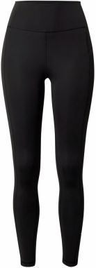 ADIDAS PERFORMANCE Športové nohavice 'Optime Full-Length'  čierna / biela