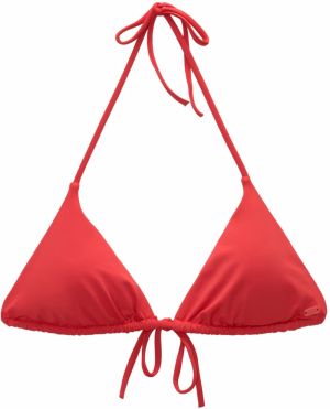 Pull&Bear Bikinový top  červená